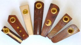 Small Wood Pipe Various Designs
