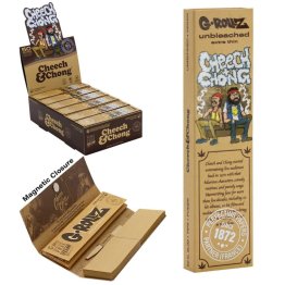 G-Rollz Cheech & Chong King Size Slim Papers + Tips