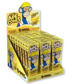 G Rollz Ape Cones Banana Cloud 3 Pack