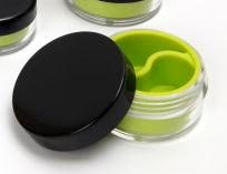 Hard Shell Silicone Jar with 2 Sections