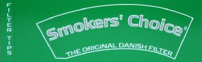 Smokers Choice Green Filter Tips