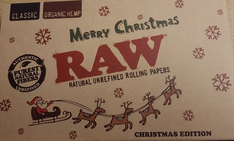 RAW Metal Rolling Christmas Tray Set