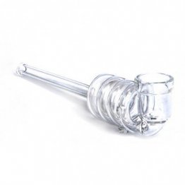 Glass Pipe 4 Spiral Design