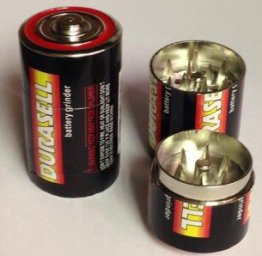 Battery Shaped Herb Crusher