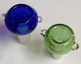 Green / Blue / Clear Glass Bowl
