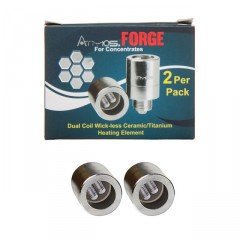 Atmos Forge Plus Dual Ceramic Titanium Coils (2 Pack)
