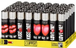 Clipper Lighter - Kiss / Love Me