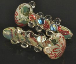 Hand Blown Inside Out Glass Pipes Version 1