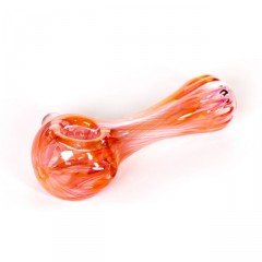 Rainbow Fumed Spoon Pipe By Amsterdam Glassworx