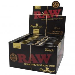 RAW Black King Size Connoisseur Papers