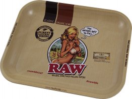 RAW Girl Metal Rolling Trays