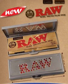 RAW Credit Card Grater & Tin - 1 1 /4 papers