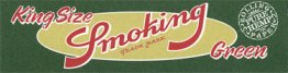Smoking King Size Papers - Green