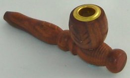Wooden Pipe Traditional Style - Small