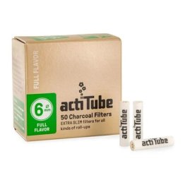 actiTube 6mm EXTRA SLIM Charcoal Filters