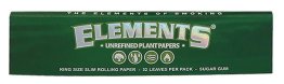 Elements Green King Size Slim Unrefined Papers