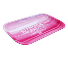 Elements Pink Metal Rolling Tray