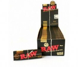 RAW Black Classic Single Wide Papers