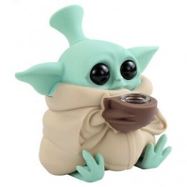 Baby Yoda Silicone Water Bong