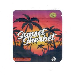 Sunset Sherbet Mylar Bags 3.5 Grams