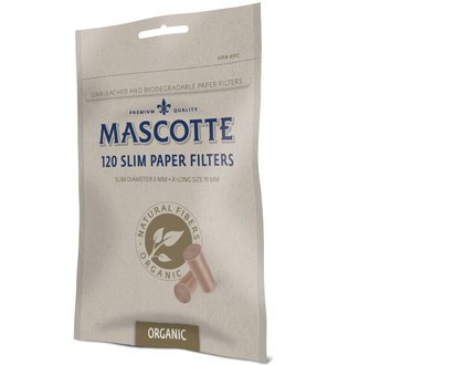 Mascotte Organic Slim Filters Bag of 120
