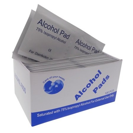 75% Isopropyl Alcohol Pads
