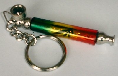 Keychain Pipe Holographic Design
