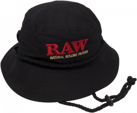 RAW Bucket Hat Black
