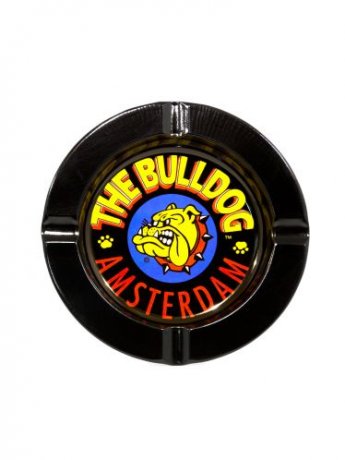 Bulldog Tin Ashtray
