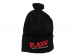 RAW X Rolling Papers Pompom Hat Black